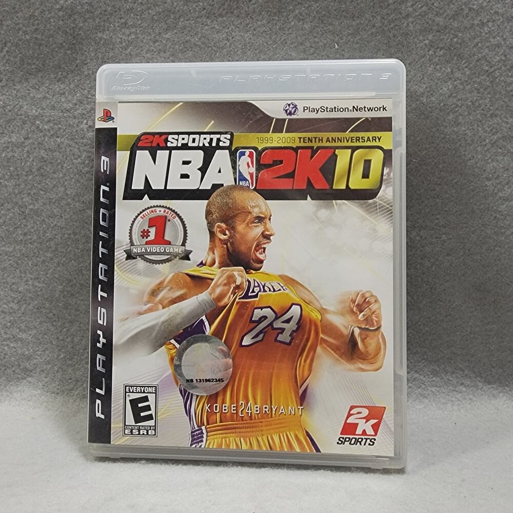 2K Sports NBA 2K19 Tenth Anniversary (PlayStation 3)PS3 Manual Included UNTESTED